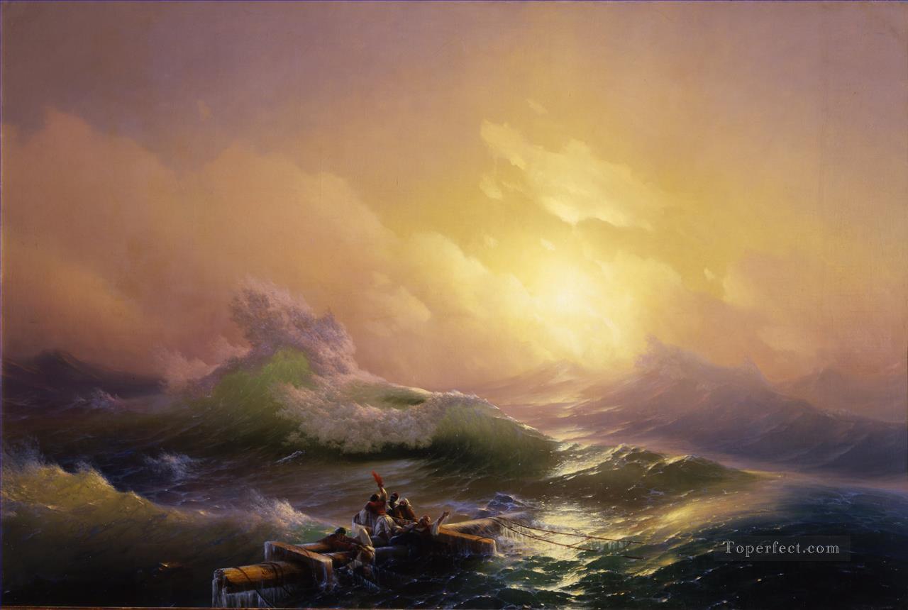the 9th wave seascape Ivan Aivazovsky Oil Paintings